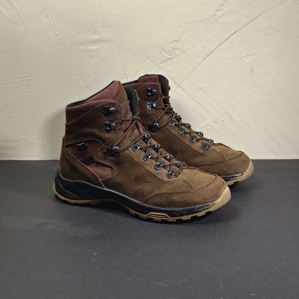 Schnees Boots Womens 8 Brown Bitteroot Lady Leather Sympatex Hiking SCW920